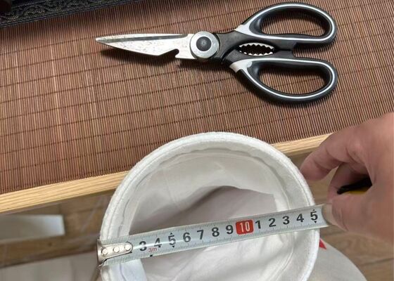Industrial Filter Bag Water and Oil Repellent Needle Felt with Excellent Chemical Resistance and High Breaking Strength