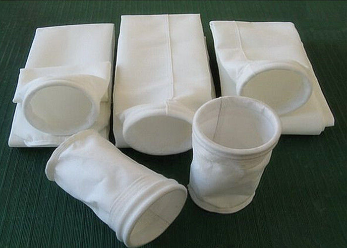 استقرار محلول المياه الممتازة PTFE فلتر الأكياس الملونة لفلترات غازات الدخان عالية درجة الحرارة