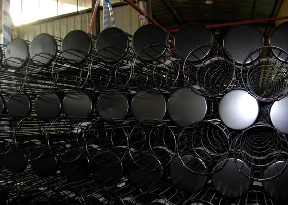 Φ3 ، 3.2 ، 3.5 ، 3.8 ، 4 سمك غبار حرق الفحم كيس غبار مرشح قفص 304316316L