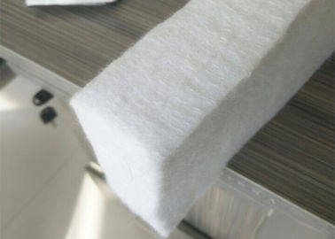 مرشح الوسائط المزدوج الاحترافي 8500gsm 40mm قماش مرشح الغبار حشو / حشوة PE لوسادة الألومنيوم