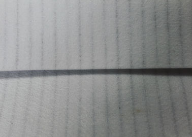 350/450 / 500gsm شريط قماش مرشح الغبار / مخلوط / سكريم شعر مضاد للكهرباء الساكنة